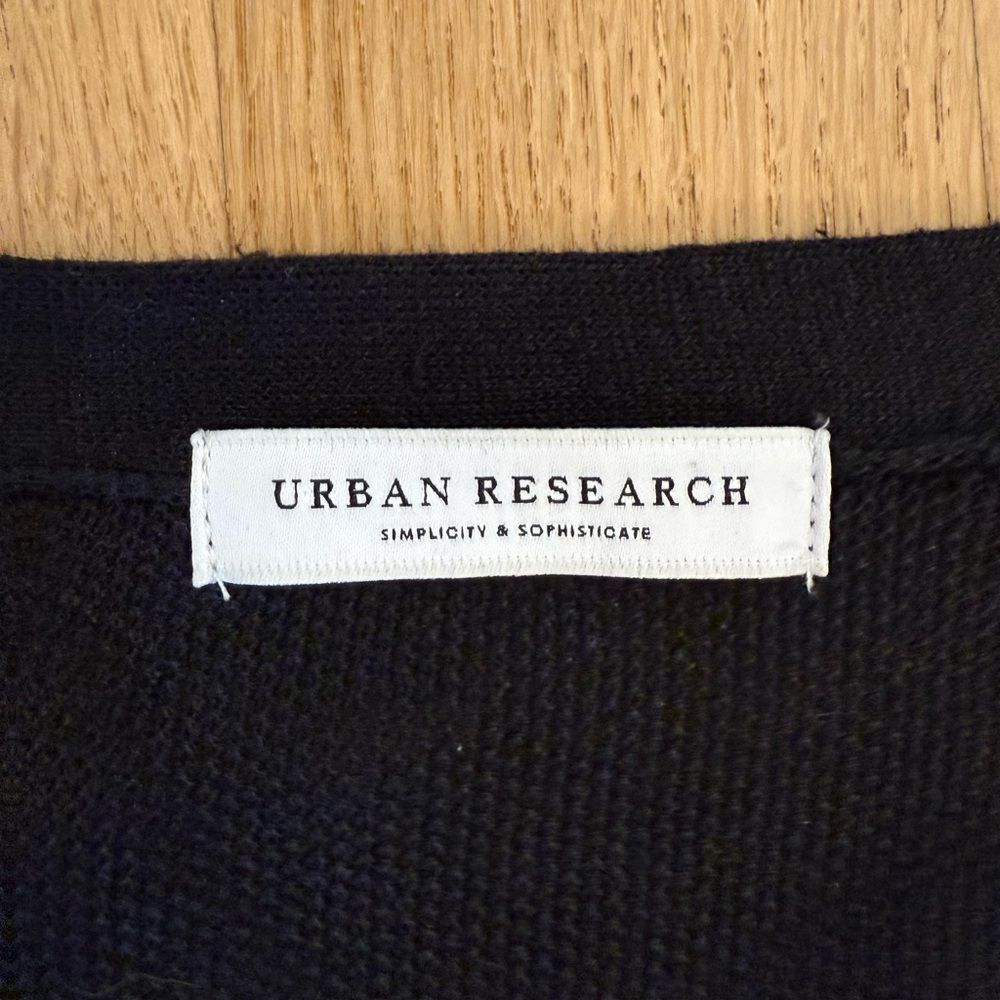 Urban Research Black Sweater - Picture 4 of 8
